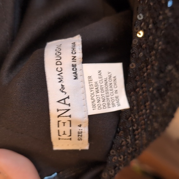 Sequined High Neck Rhinestone Mac Dugal size 4 style 26943 - Picture 7 of 8